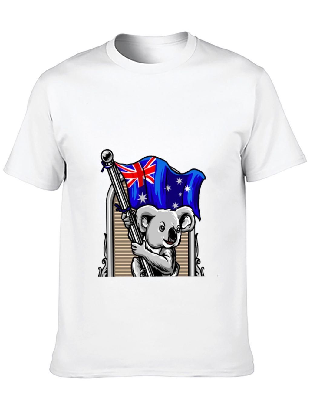 Australian Koala Flag Graphic T-Shirt