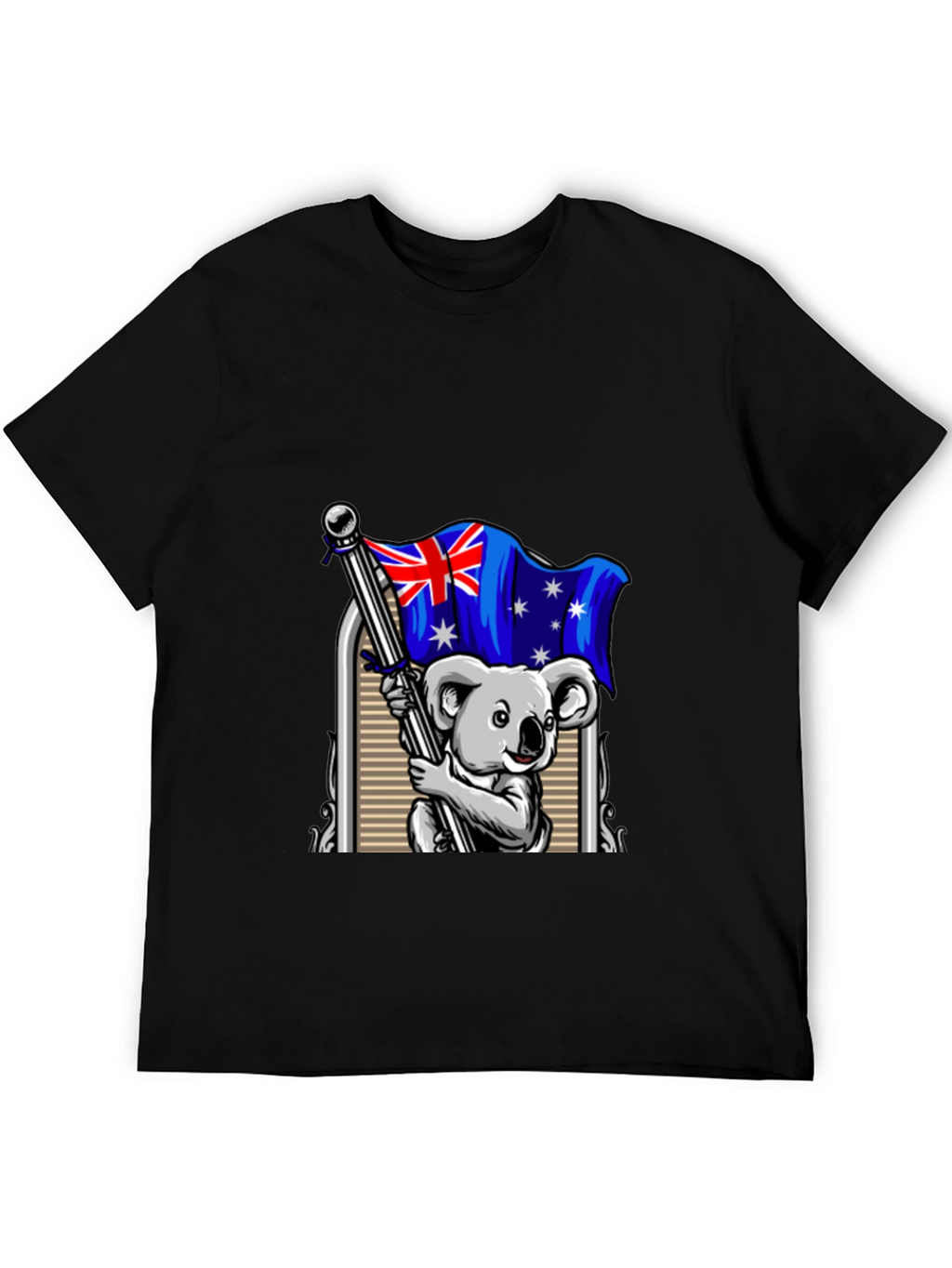 Australian Koala Flag Graphic T-Shirt