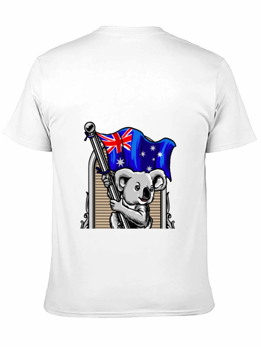 Australian Koala Flag Graphic T-Shirt