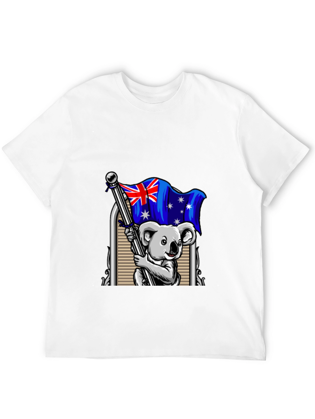 Australian Koala Flag Graphic T-Shirt