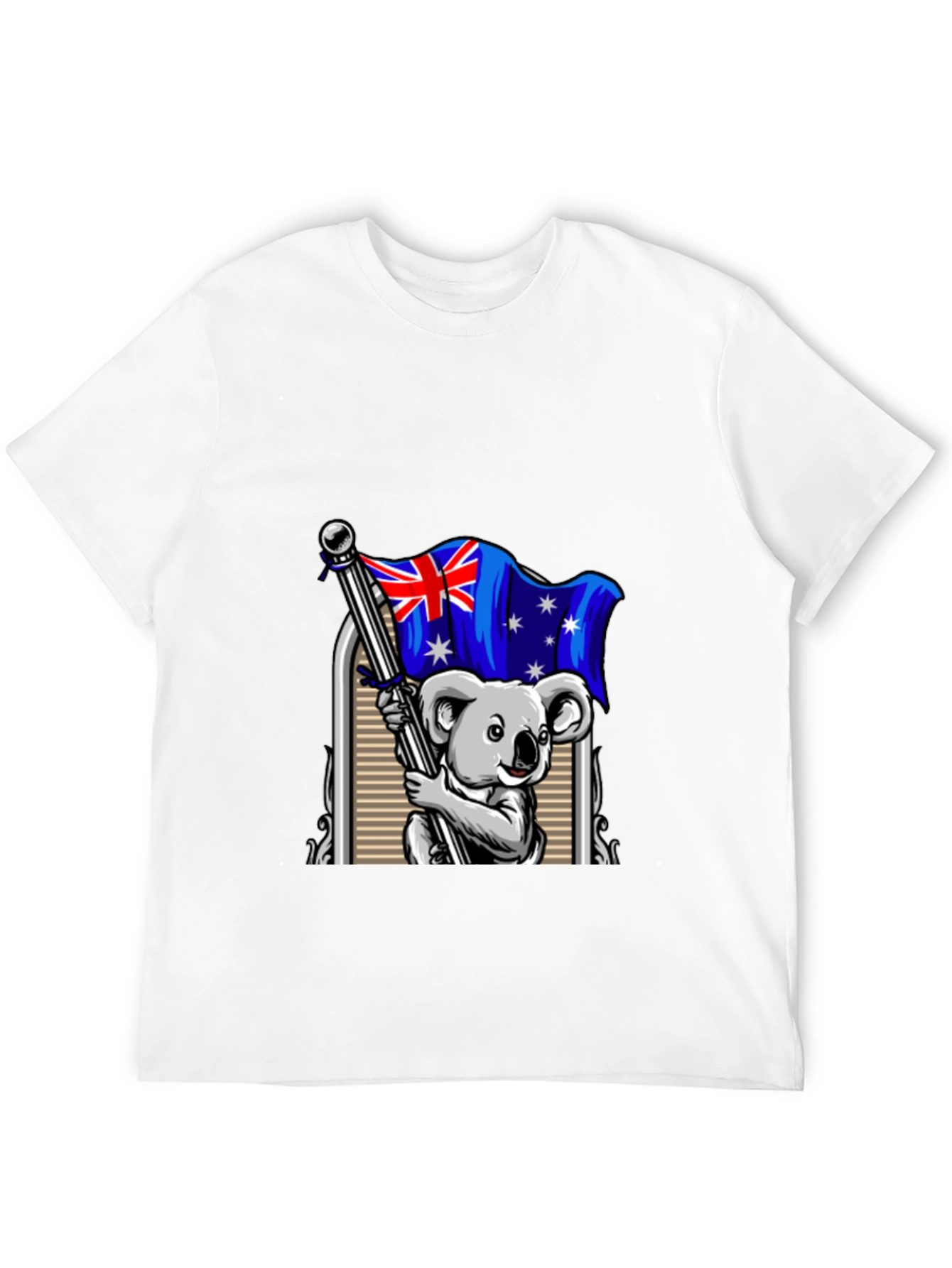 Australian Koala Flag Graphic T-Shirt