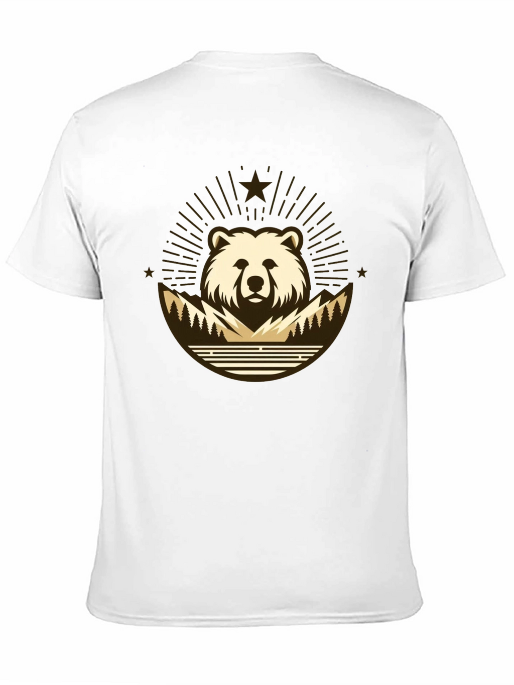 Bear Mountain T-Shirt - Nature Inspired Graphic Tee