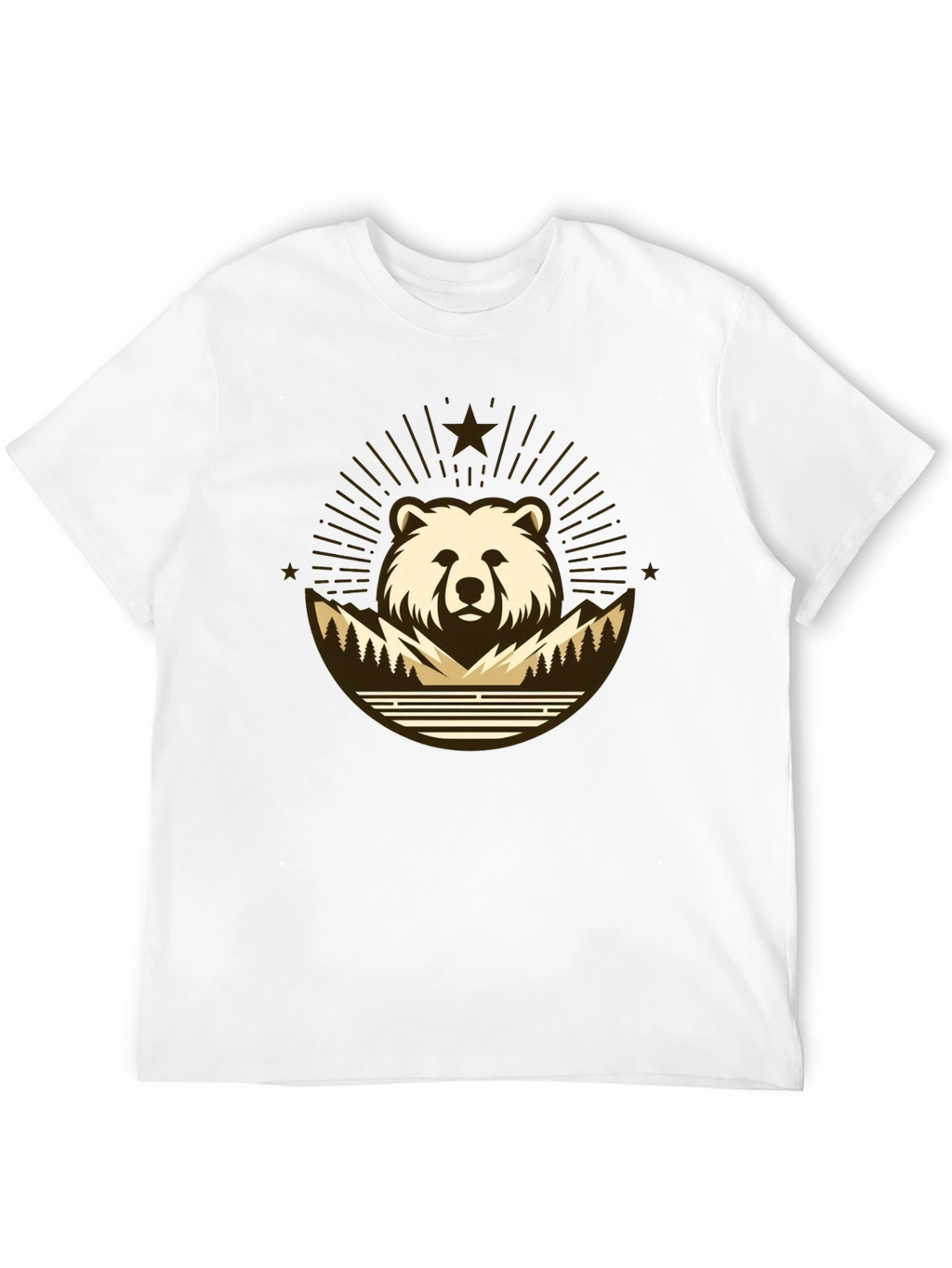 Bear Mountain T-Shirt - Nature Inspired Graphic Tee