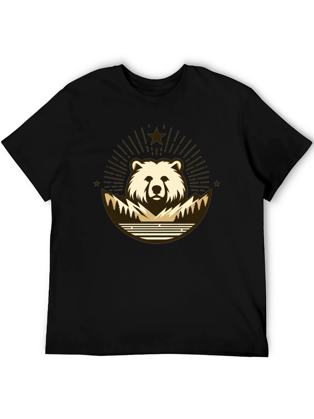 Bear Mountain T-Shirt - Nature Inspired Graphic Tee