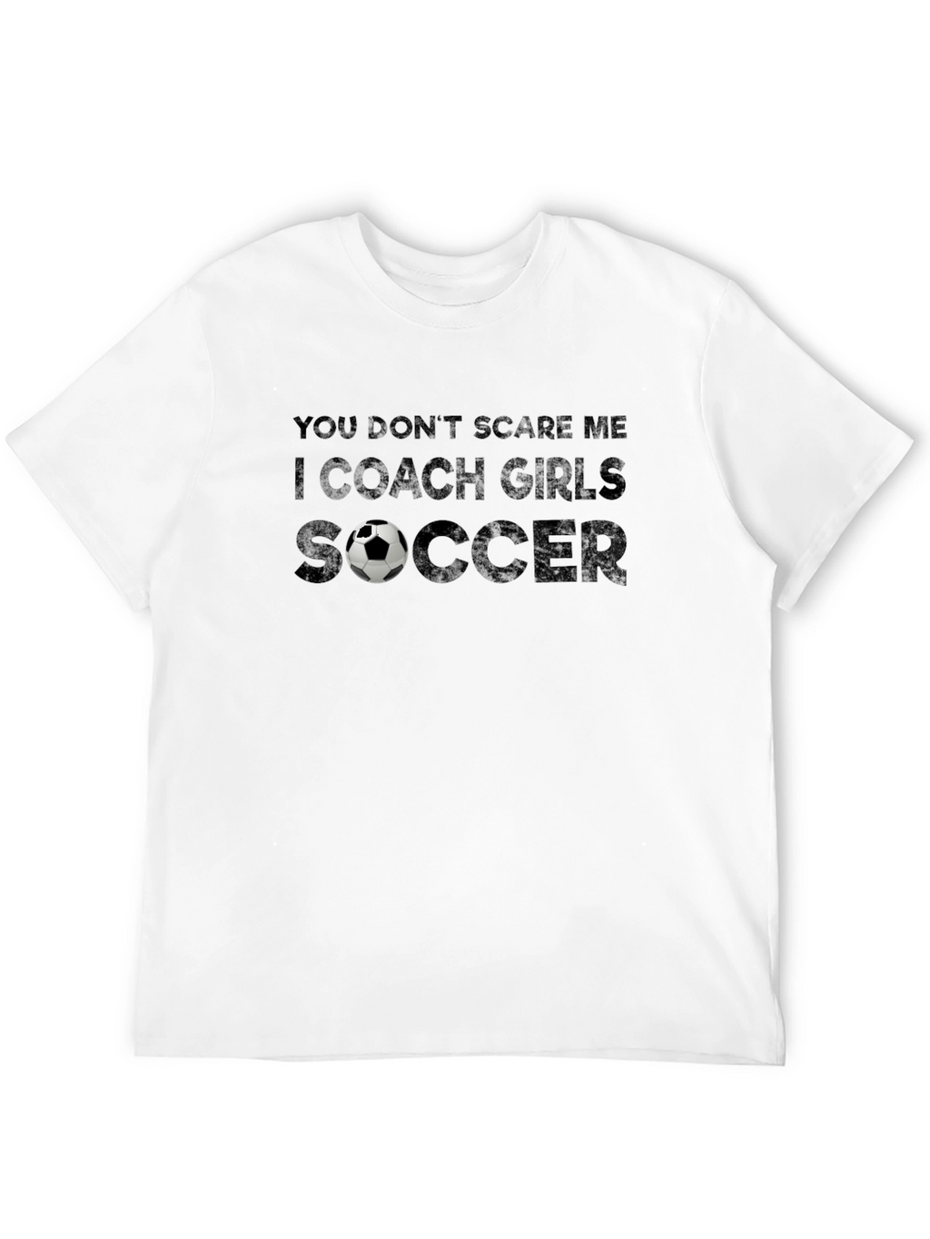 Coach Girls Soccer Funny Graphic Tee