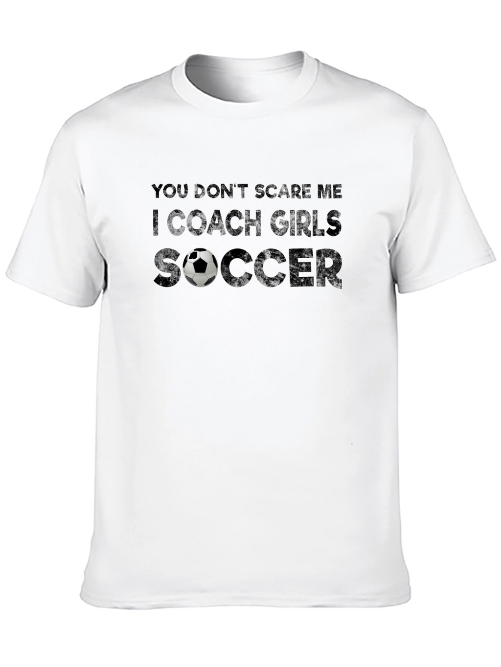 Coach Girls Soccer Funny Graphic Tee