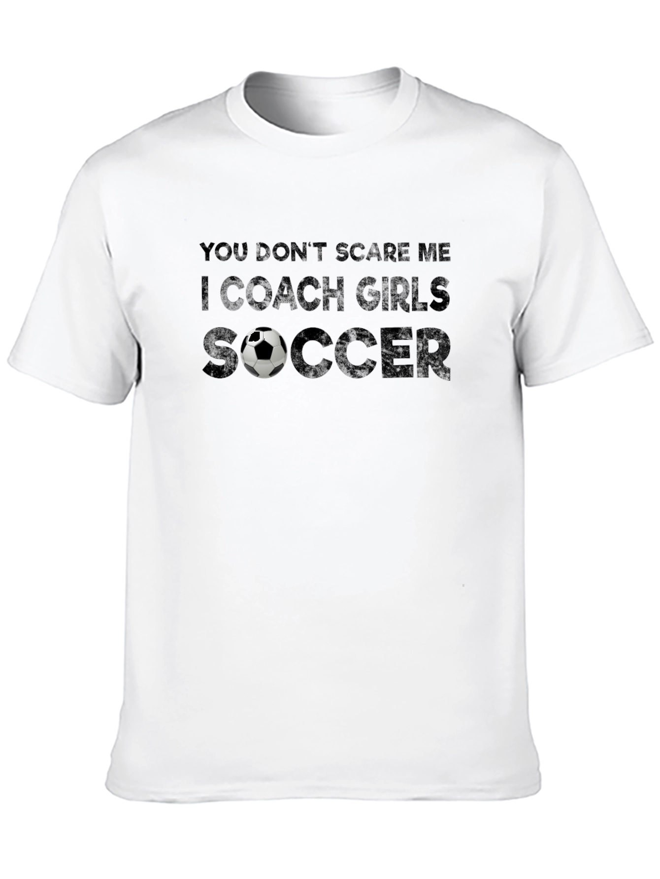 Coach Girls Soccer Funny Graphic Tee