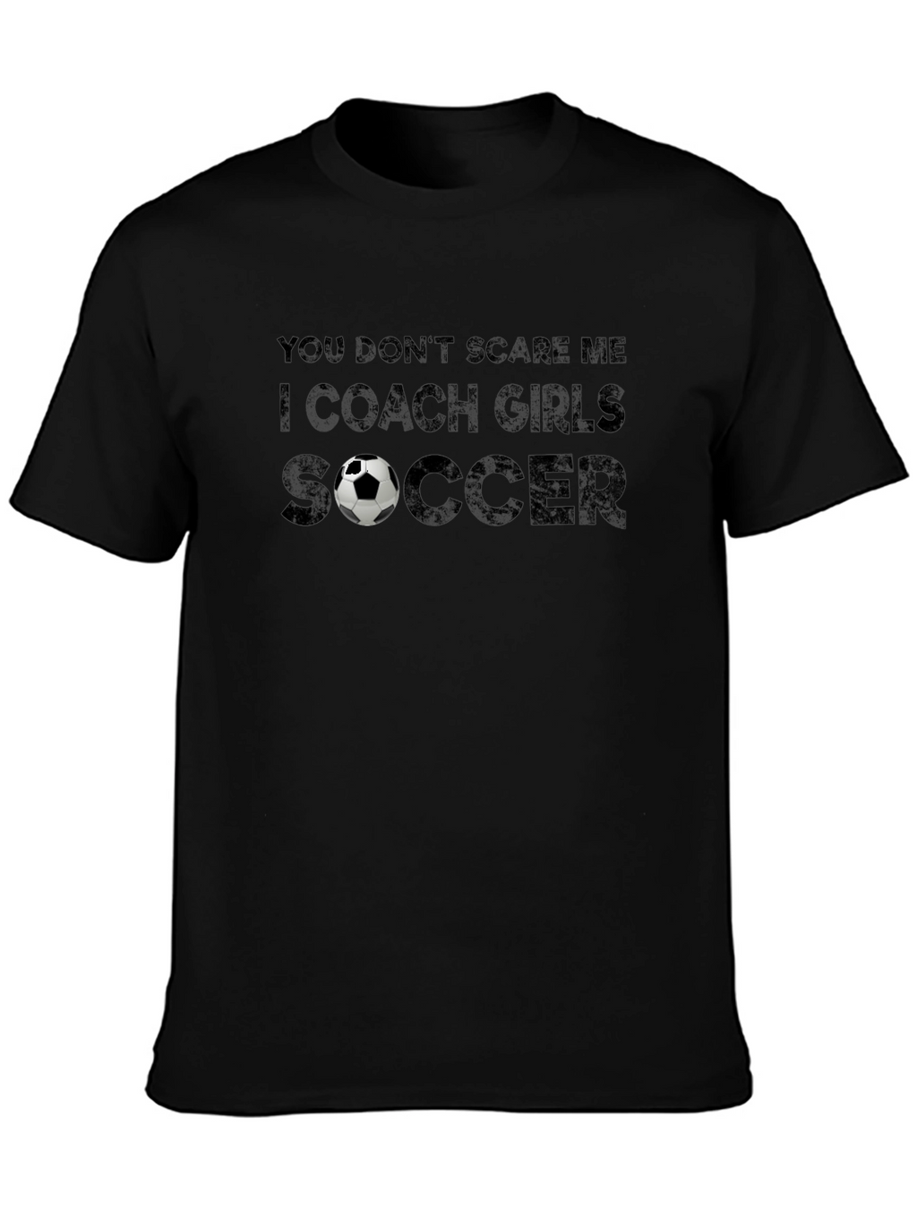 Coach Girls Soccer Funny Graphic Tee