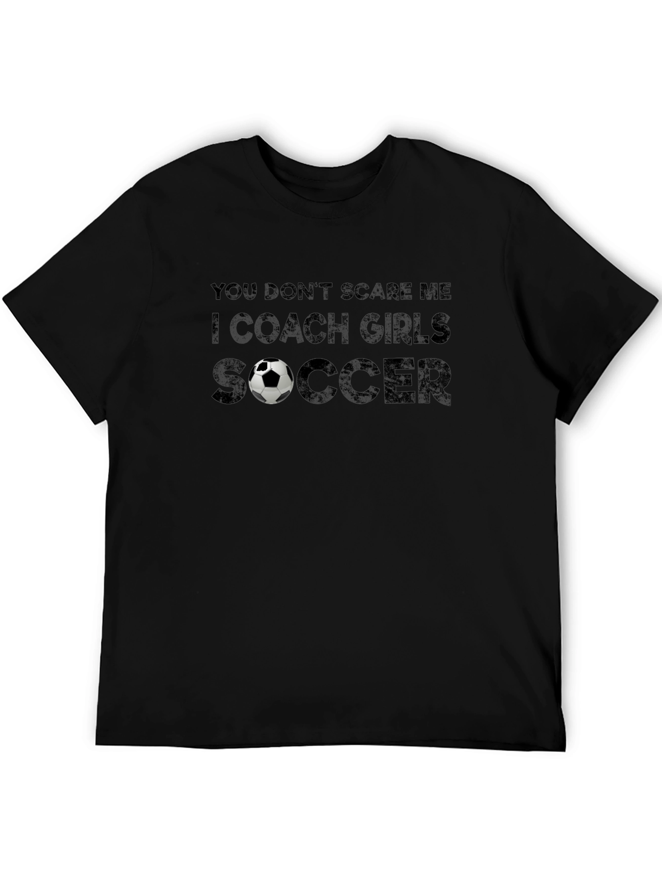 Coach Girls Soccer Funny Graphic Tee