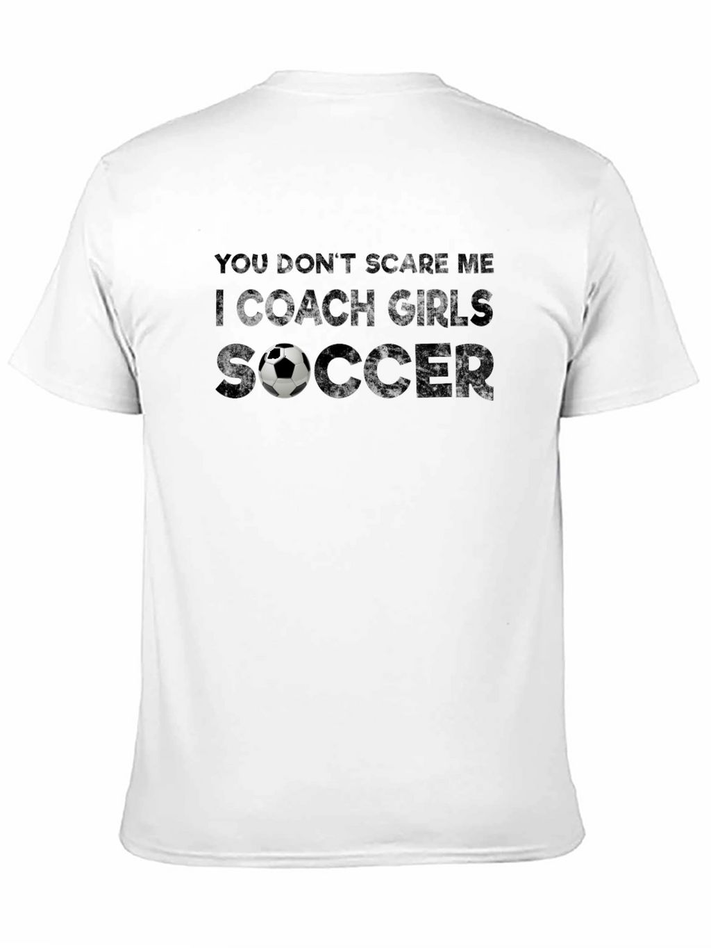 Coach Girls Soccer Funny Graphic Tee