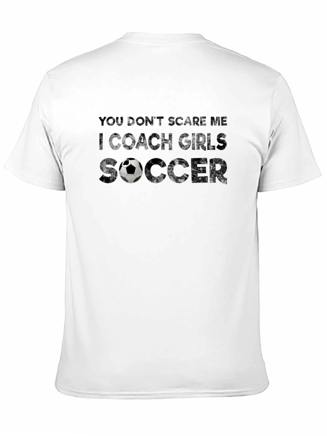 Coach Girls Soccer Funny Graphic Tee