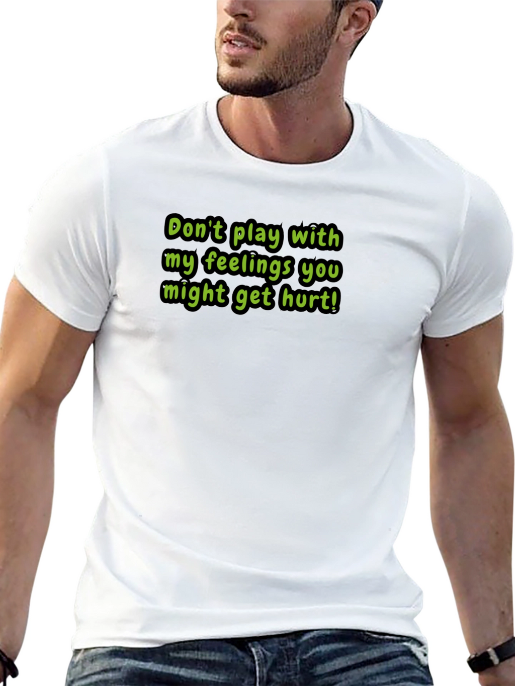 Warning T-Shirt: Dont Play With My Feelings!