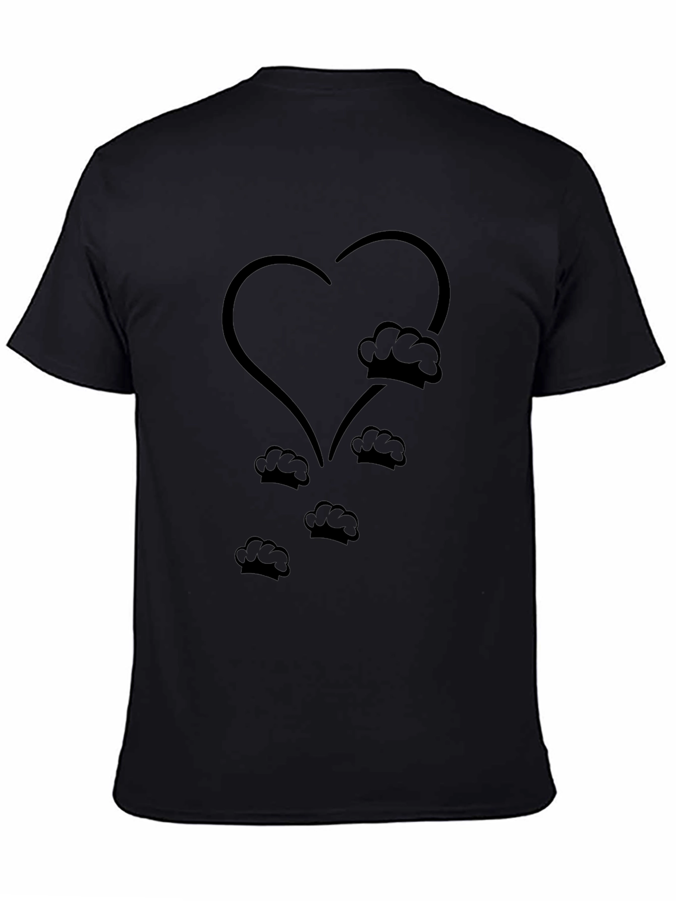 Chefs Heart T-Shirt - Culinary Love