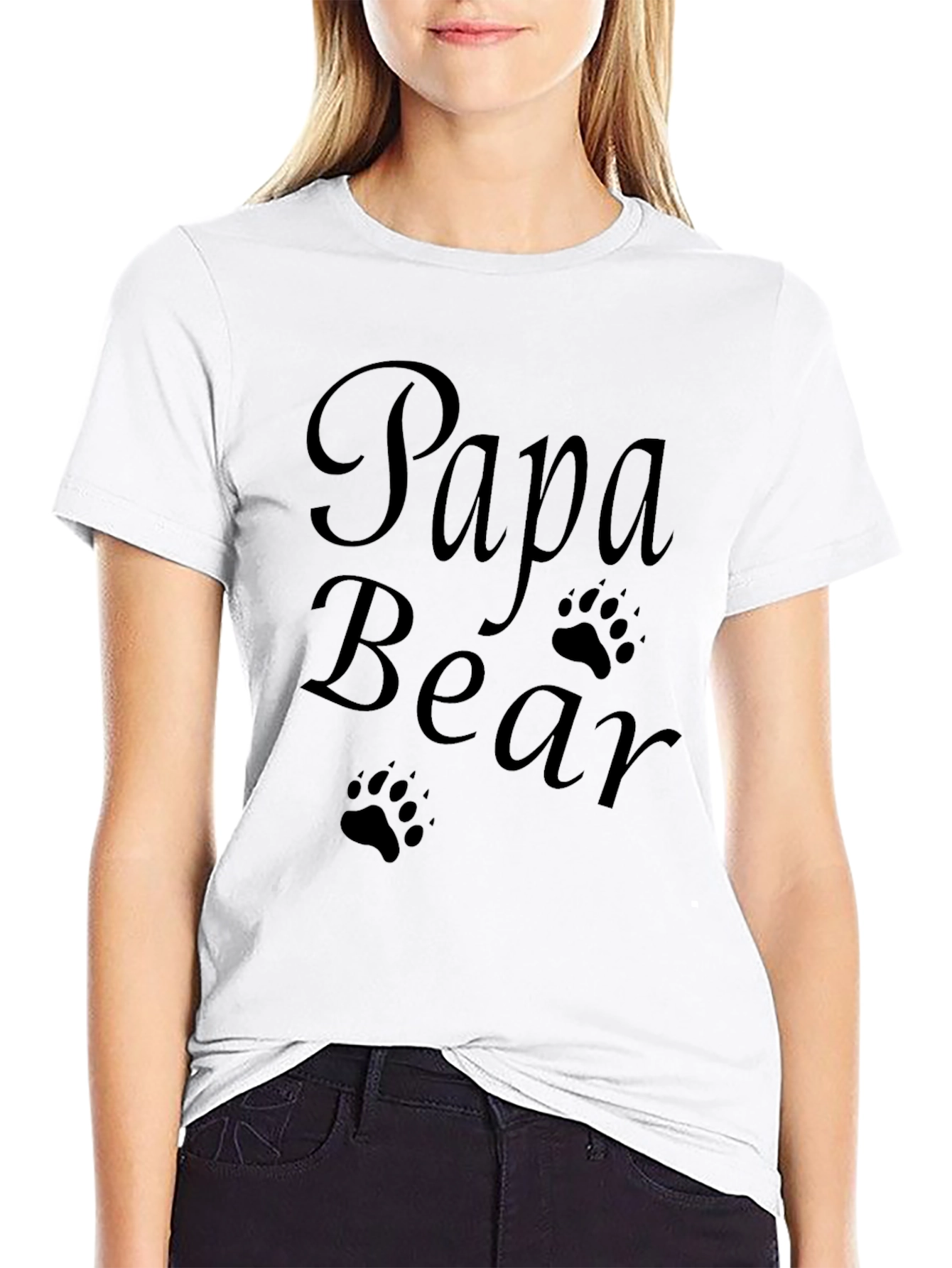 Papa Bear Graphic Tee - Fathers Day