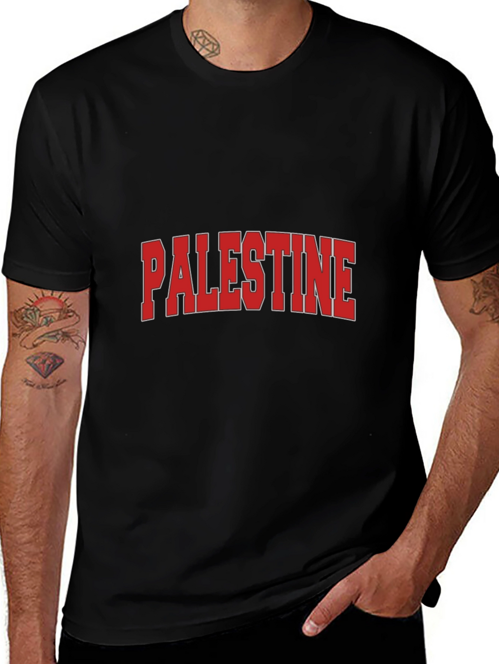 Palestine Graphic T-Shirt - Classic Design