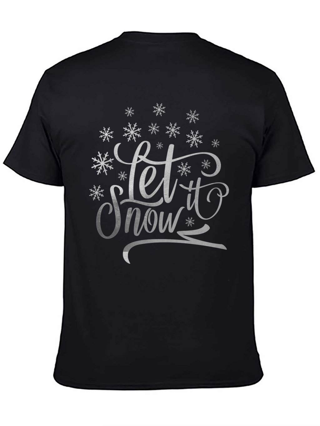 Let It Snow Graphic Tee - Winter Holiday Shirt