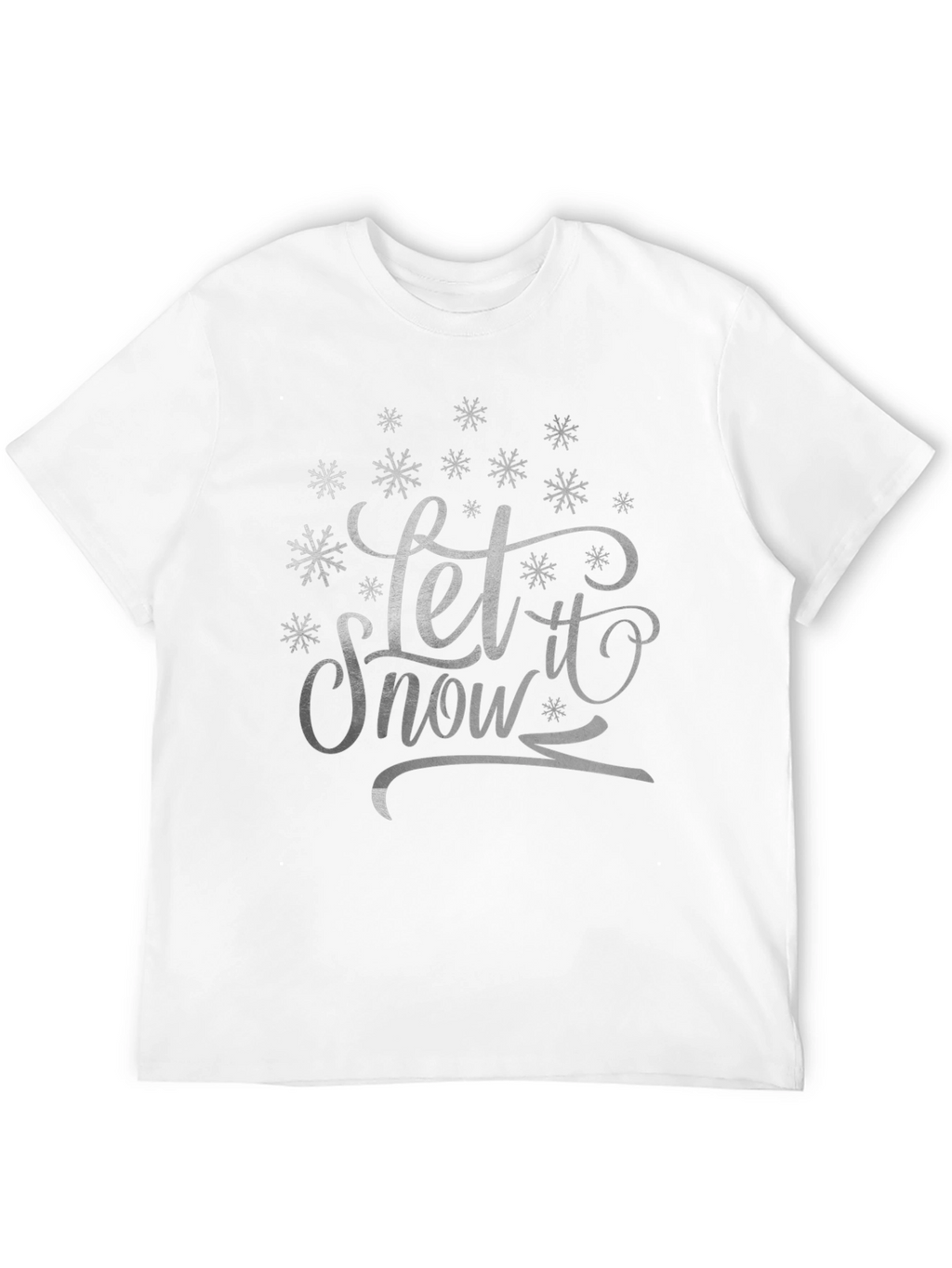Let It Snow Graphic Tee - Winter Holiday Shirt