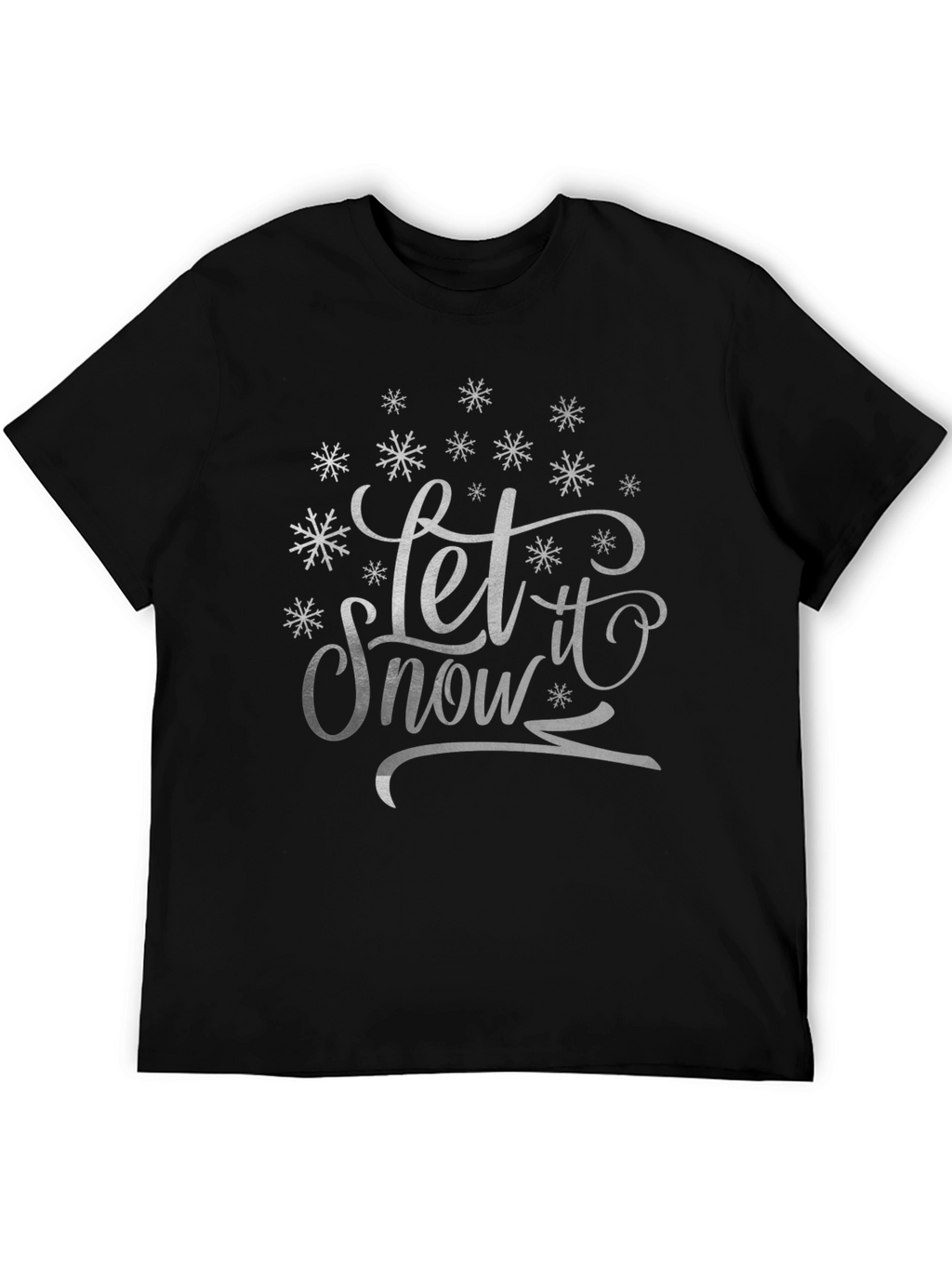 Let It Snow Graphic Tee - Winter Holiday Shirt