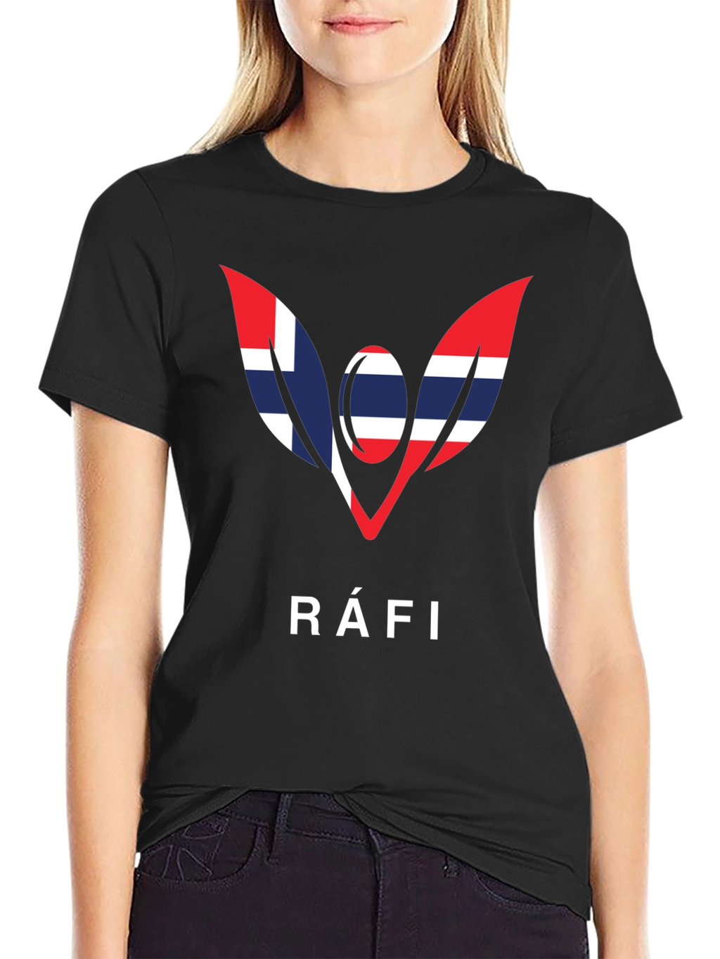 Ráfi T-Shirt - Nordic Flag Inspired Design