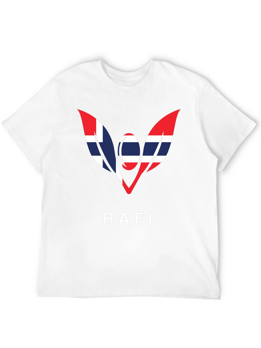 Ráfi T-Shirt - Nordic Flag Inspired Design
