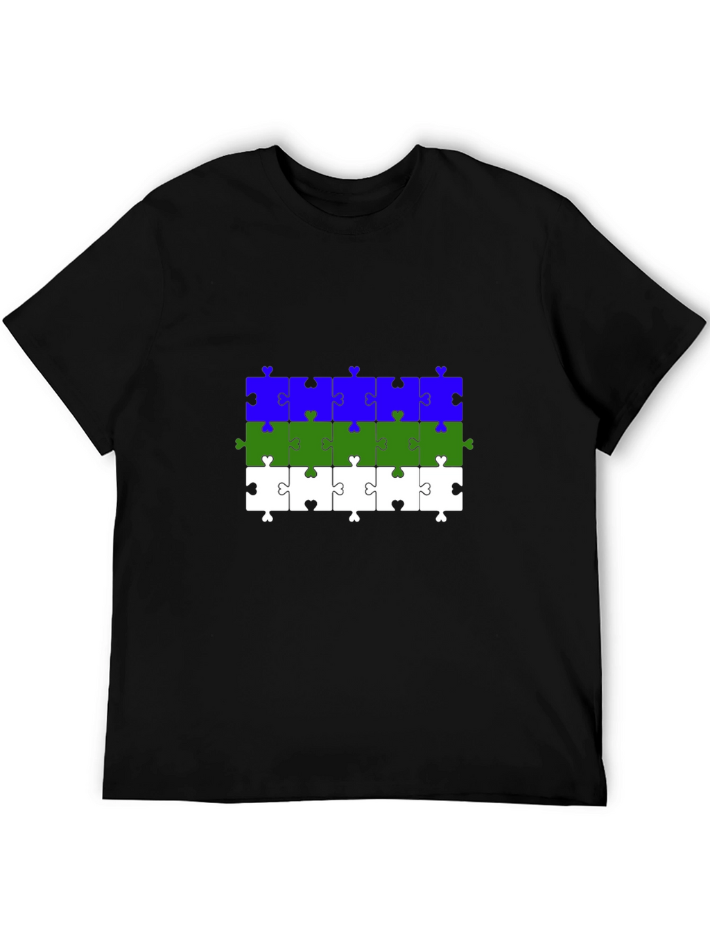 Puzzle Piece Pride T-Shirt - LGBT Ally Apparel