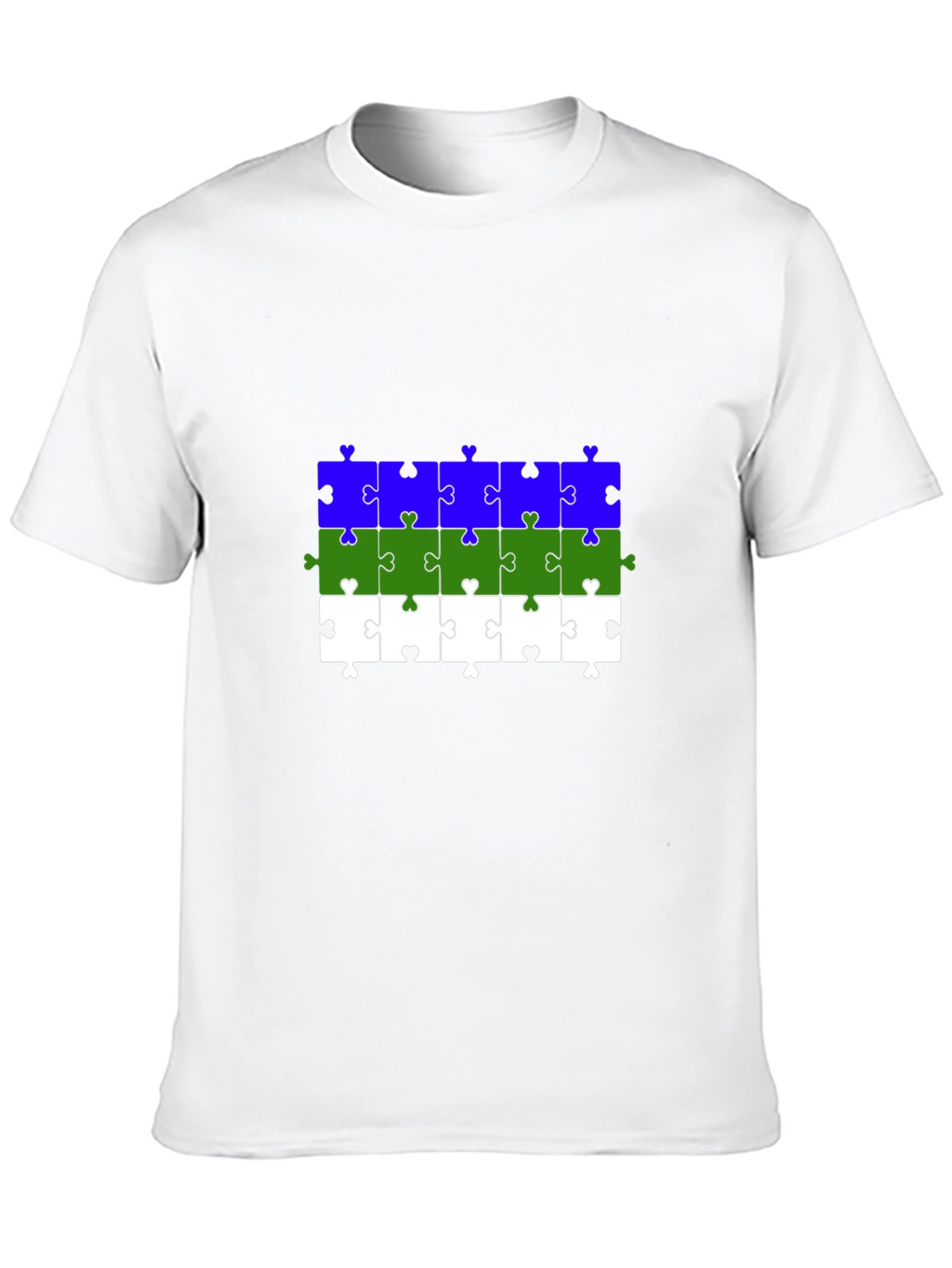 Puzzle Piece Pride T-Shirt - LGBT Ally Apparel