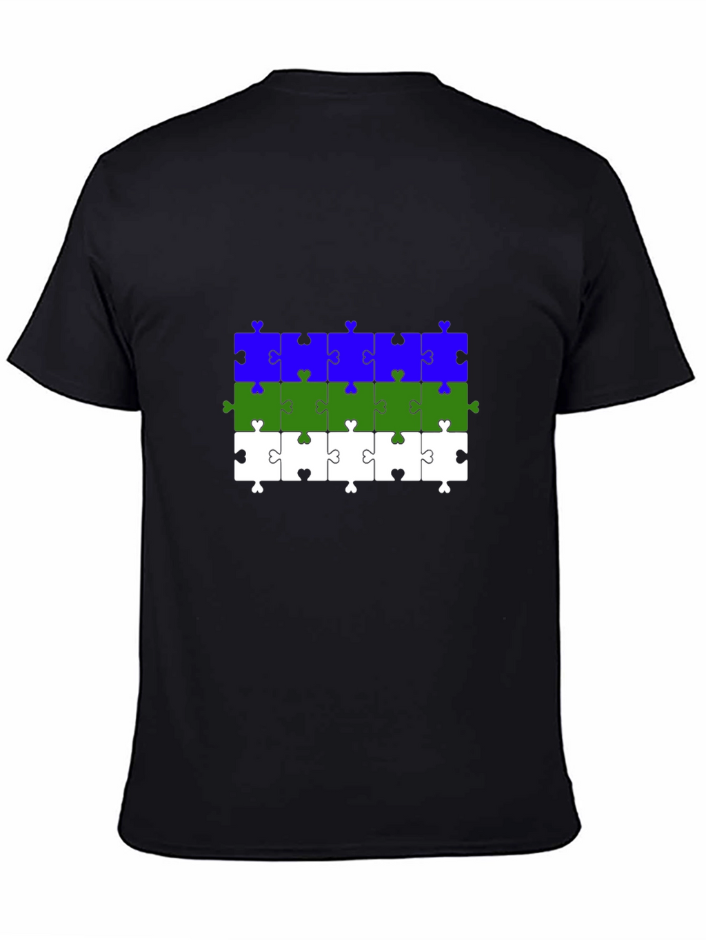 Puzzle Piece Pride T-Shirt - LGBT Ally Apparel