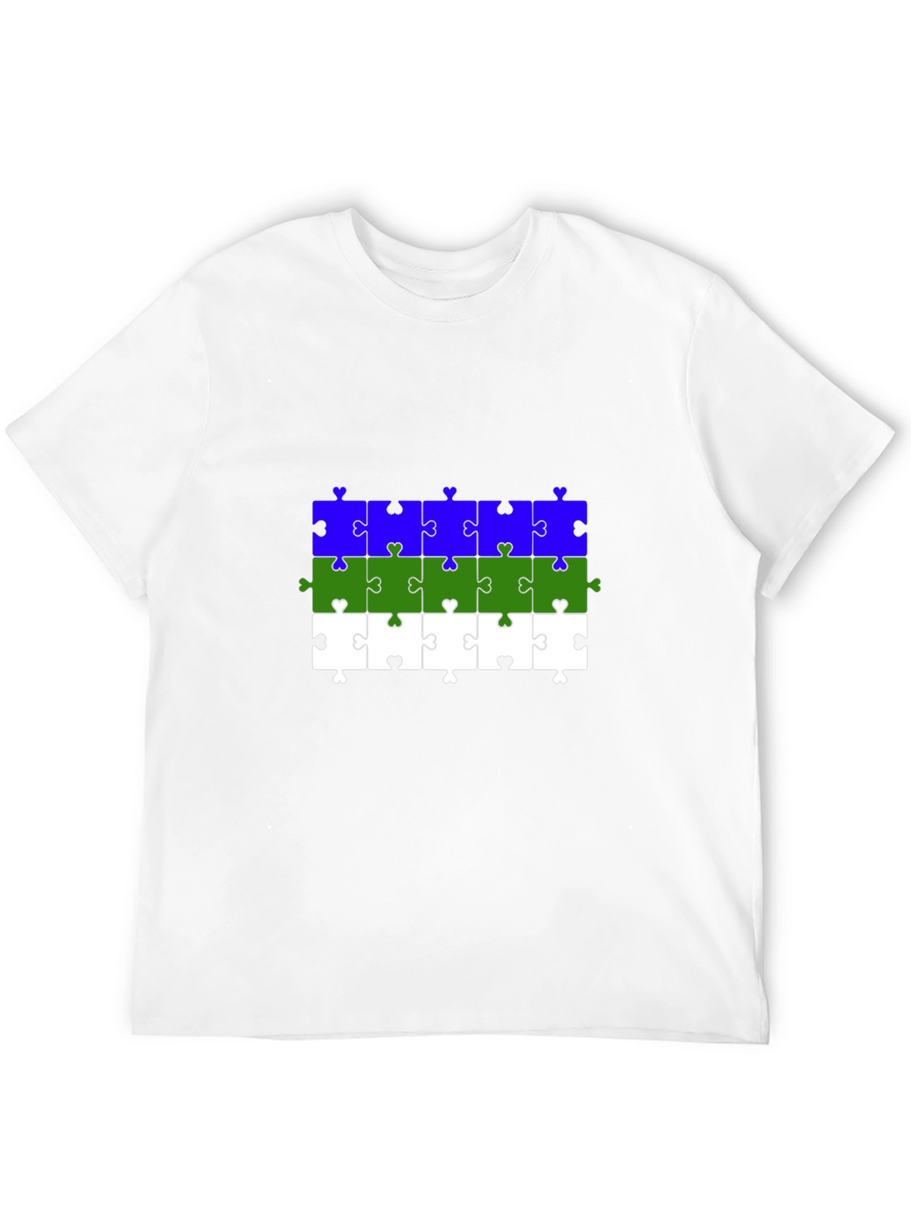 Puzzle Piece Pride T-Shirt - LGBT Ally Apparel