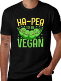 Vegan Ha-Pea To Be T-Shirt
