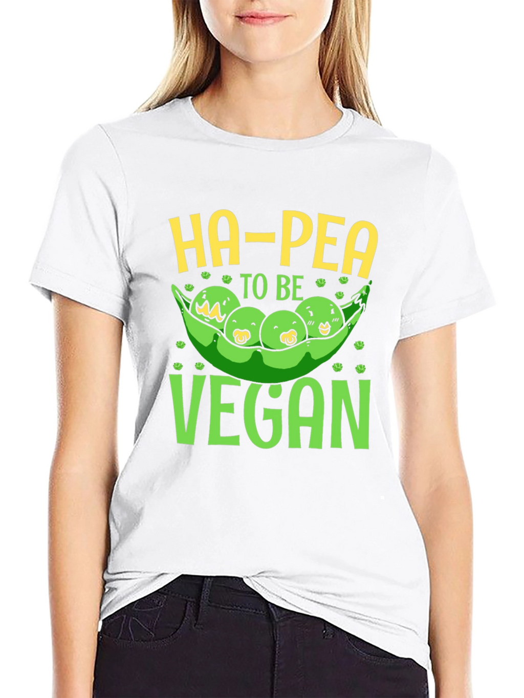 Vegan Ha-Pea To Be T-Shirt