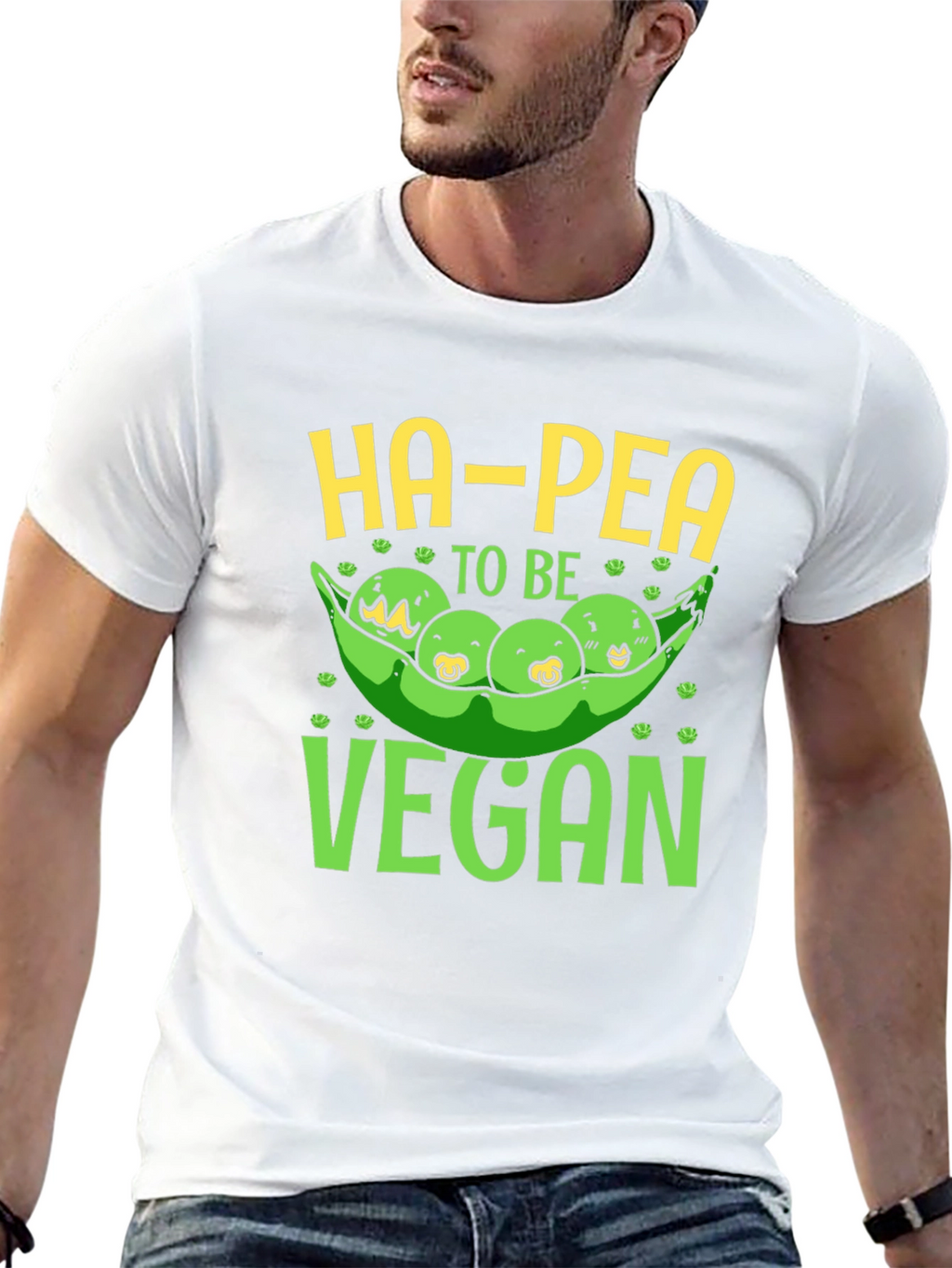 Vegan Ha-Pea To Be T-Shirt
