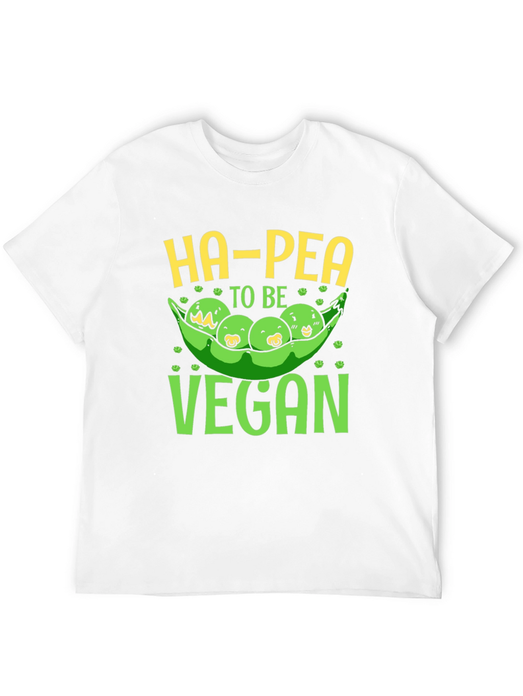 Vegan Ha-Pea To Be T-Shirt