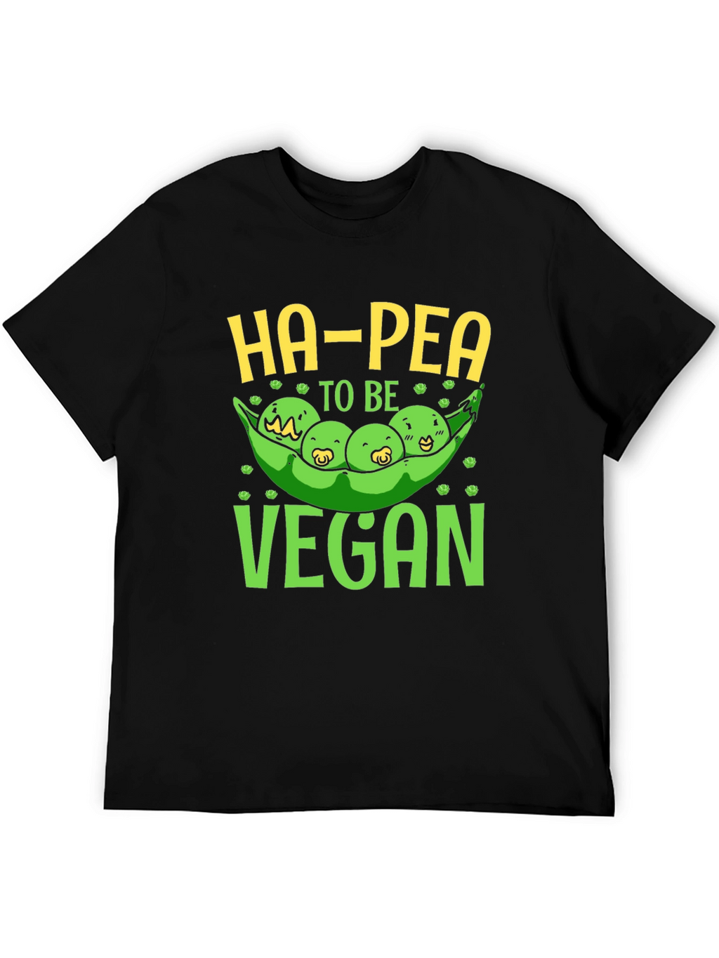 Vegan Ha-Pea To Be T-Shirt