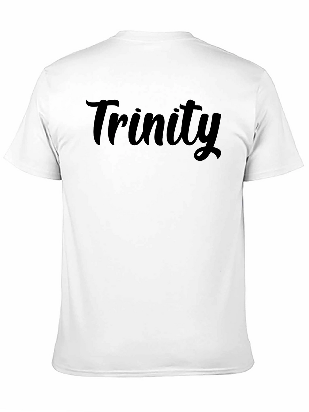 Trinity Black Graphic T-Shirt - Casual Comfort