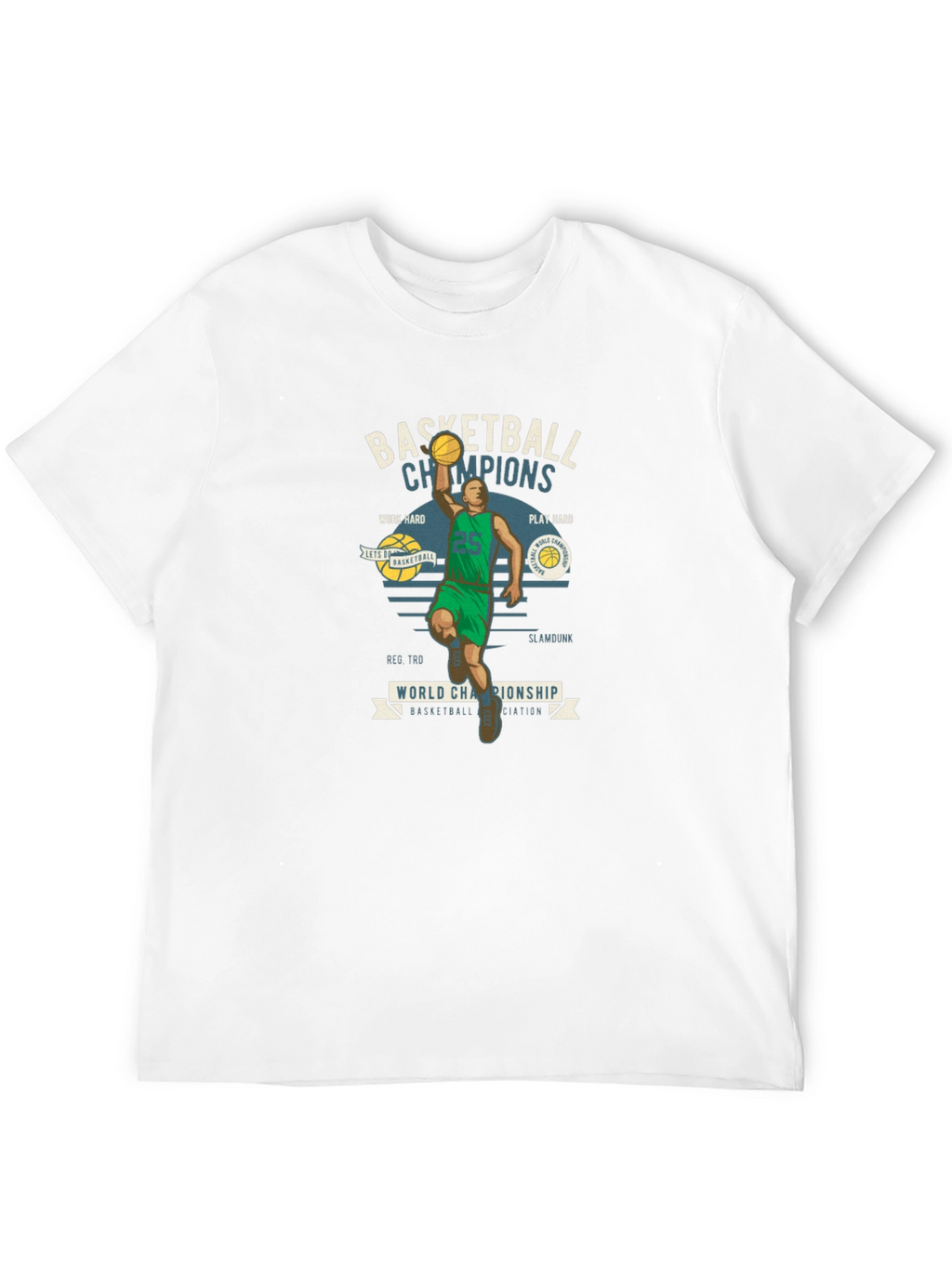 Basketball Champions Graphic T-Shirt