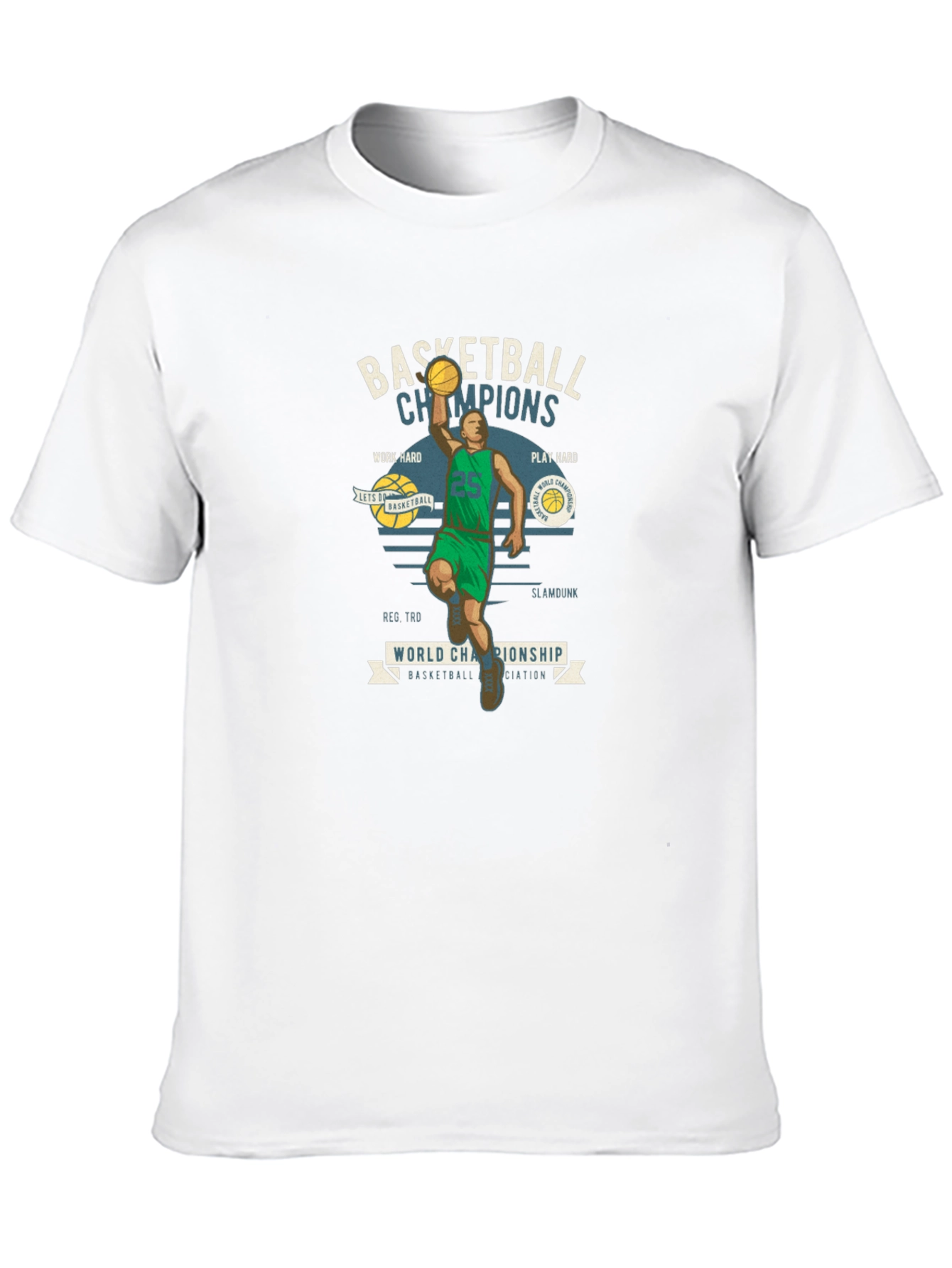 Basketball Champions Graphic T-Shirt