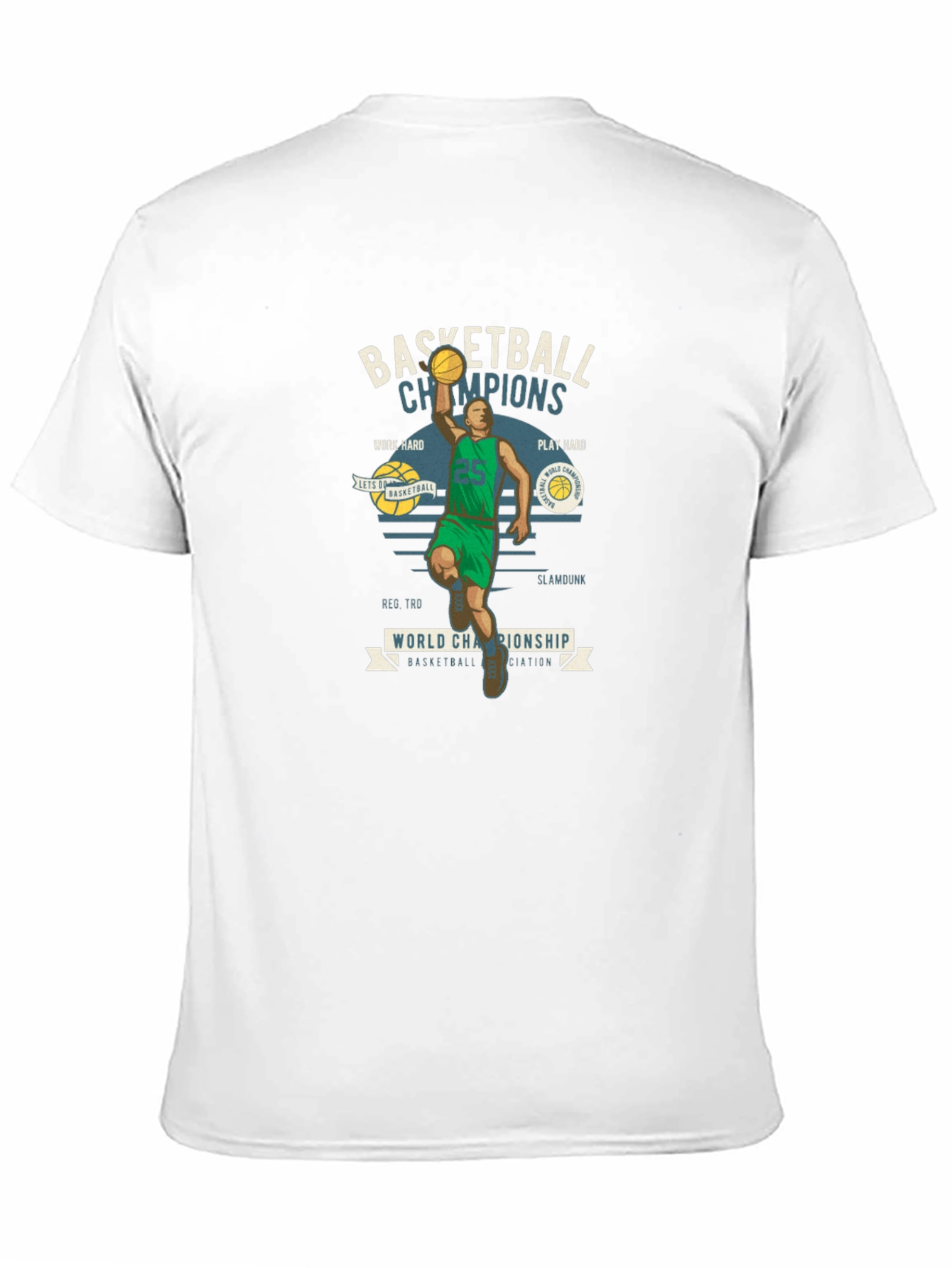 Basketball Champions Graphic T-Shirt