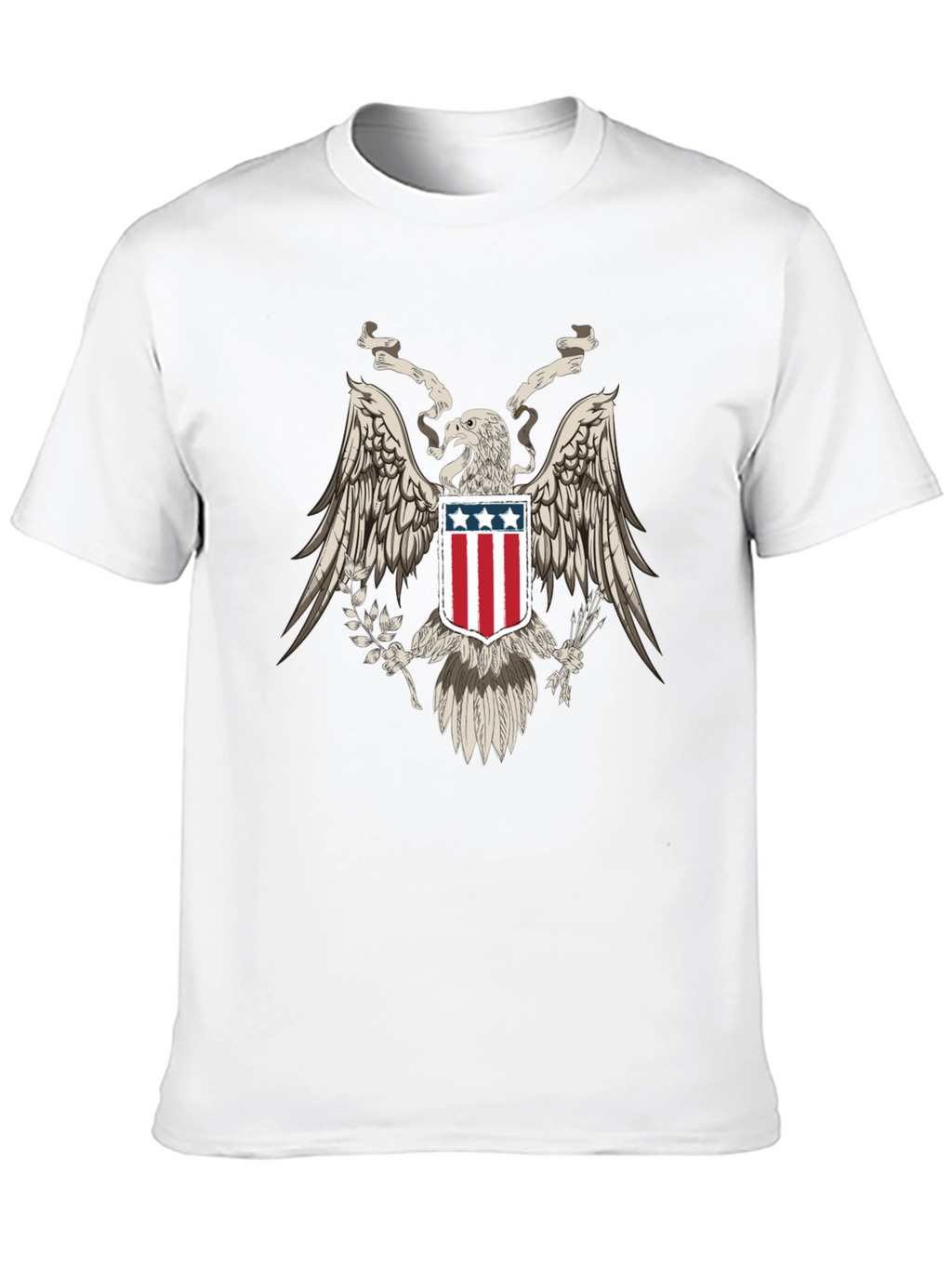 American Eagle Graphic T-Shirt Patriotic Design