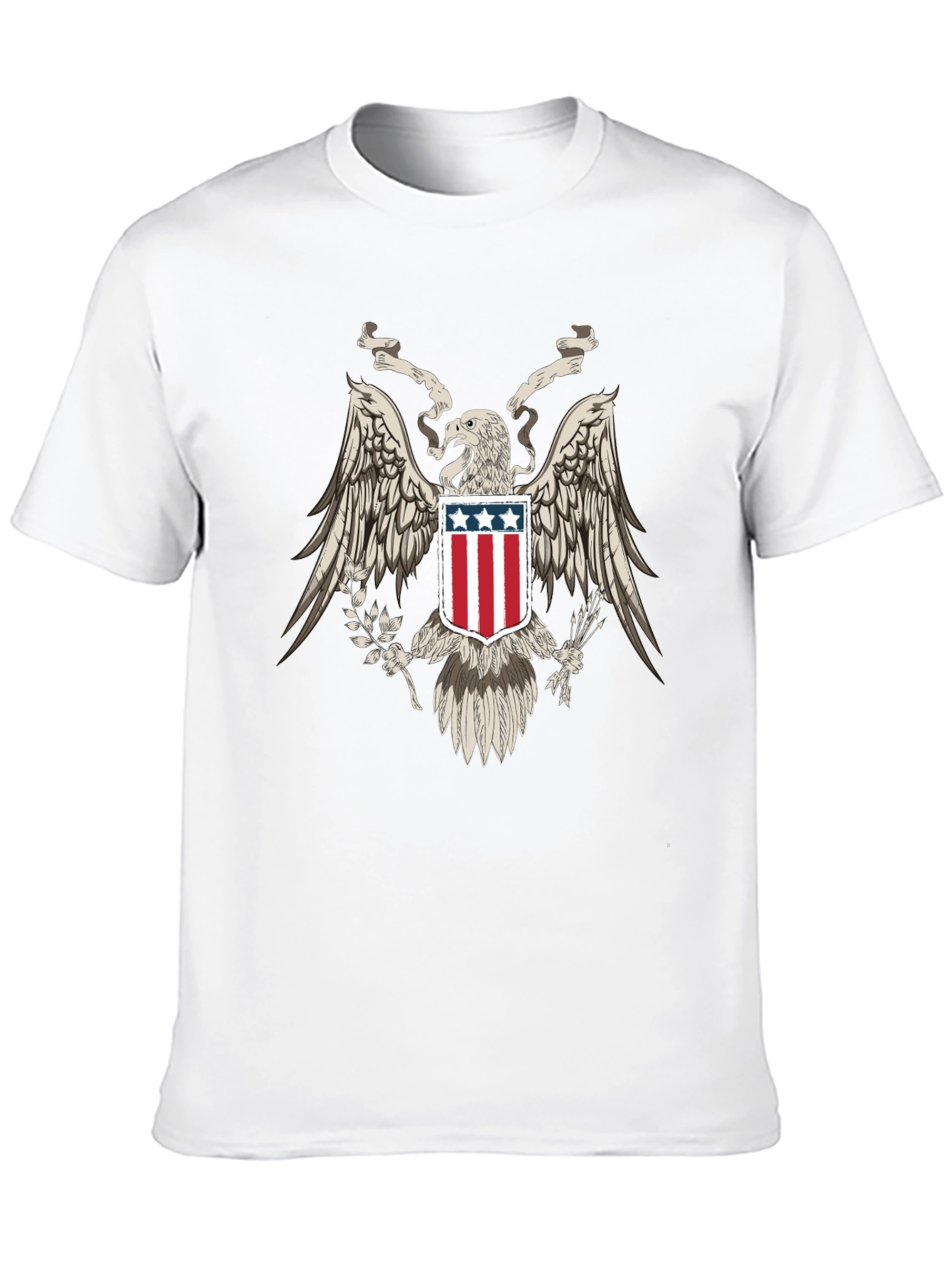 American Eagle Graphic T-Shirt Patriotic Design