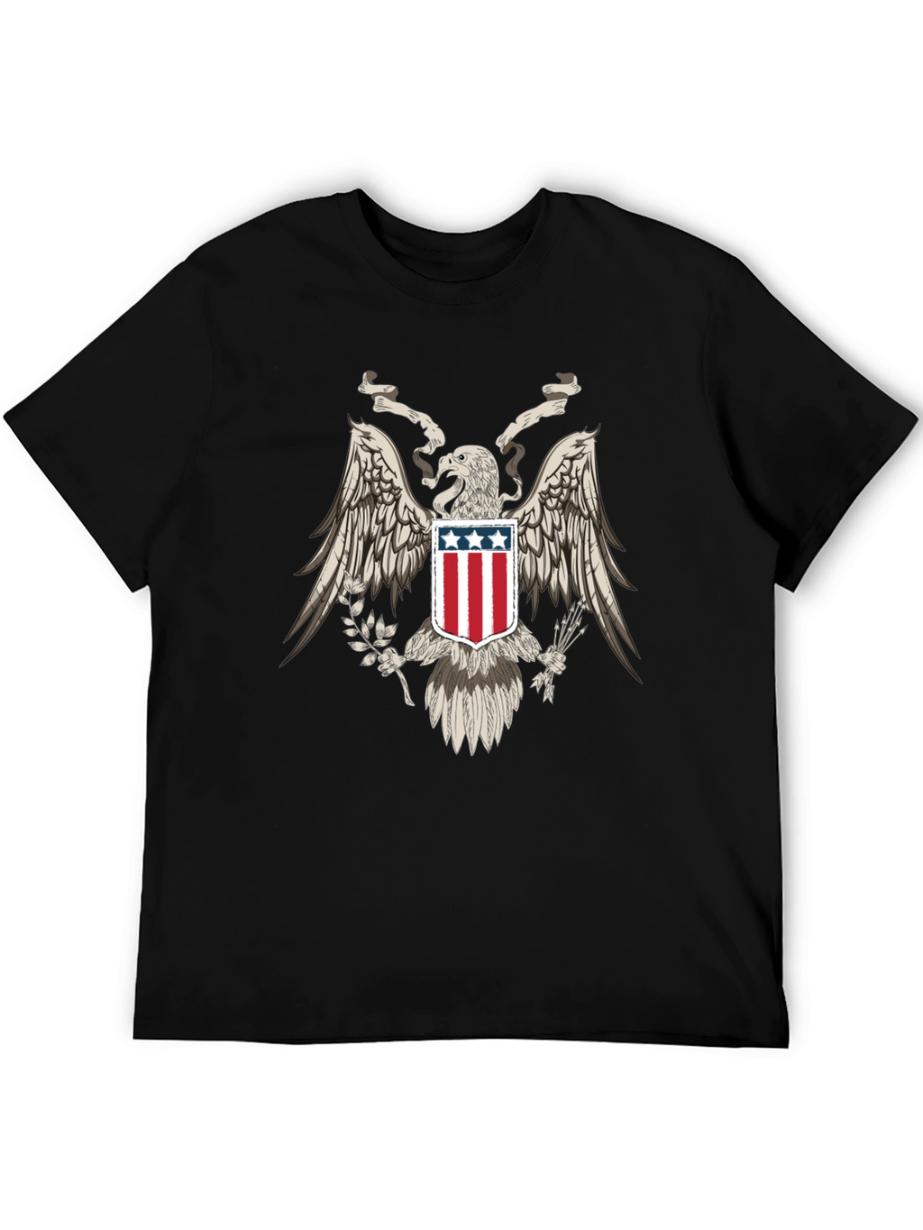 American Eagle Graphic T-Shirt Patriotic Design
