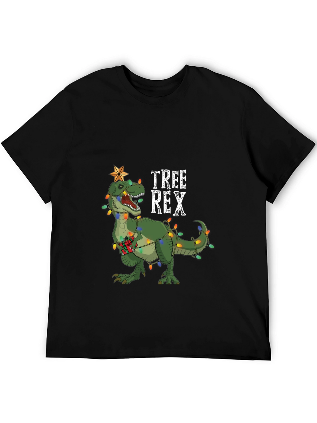 Tree Rex Christmas T-Shirt Dinosaur Holiday Tee