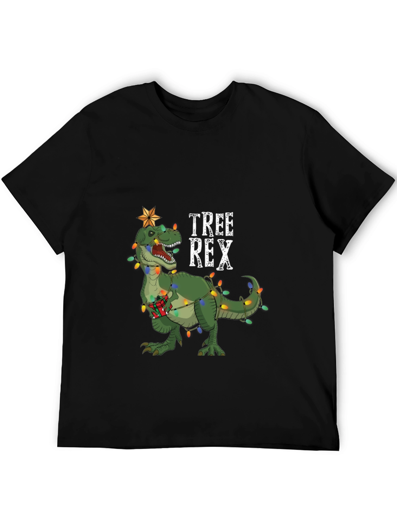 Tree Rex Christmas T-Shirt Dinosaur Holiday Tee
