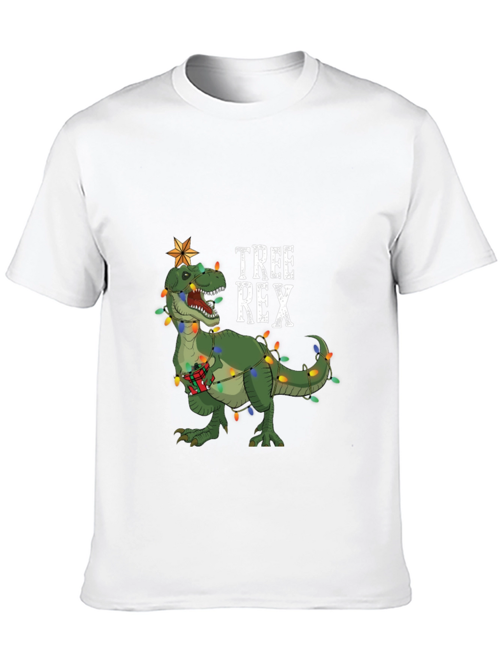 Tree Rex Christmas T-Shirt Dinosaur Holiday Tee
