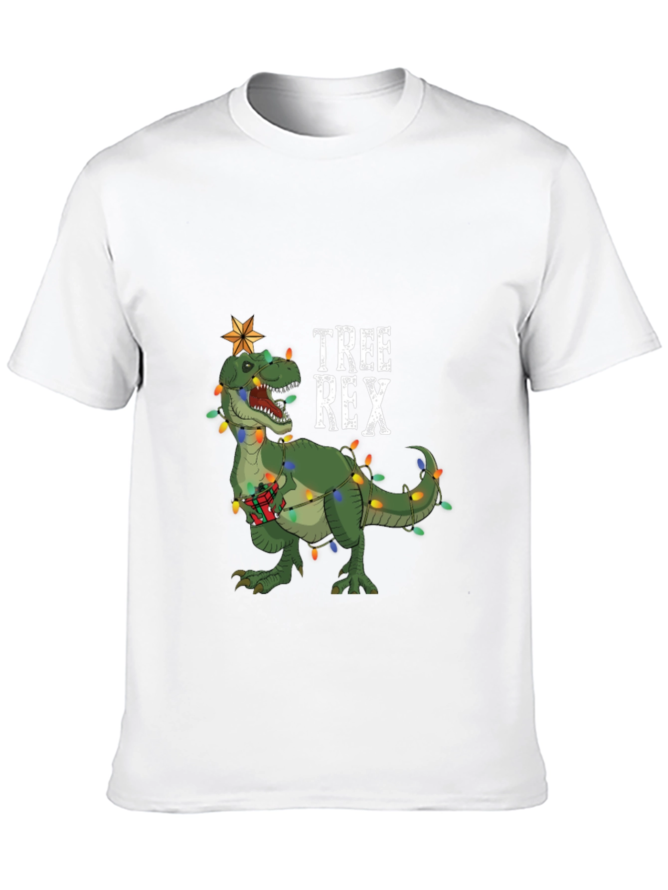 Tree Rex Christmas T-Shirt Dinosaur Holiday Tee