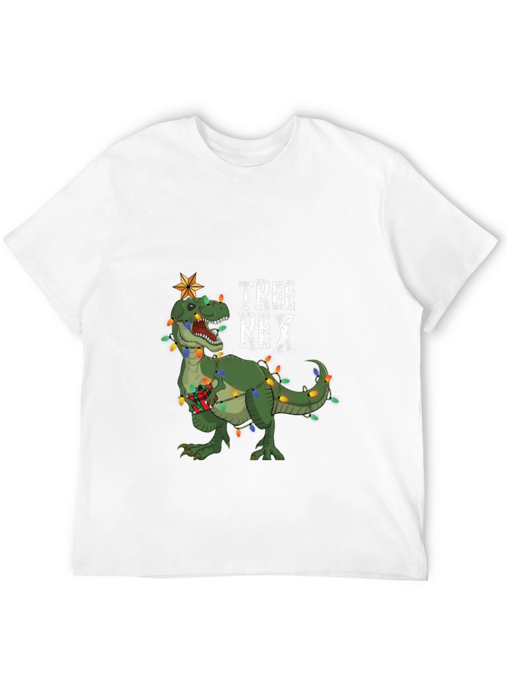 Tree Rex Christmas T-Shirt Dinosaur Holiday Tee