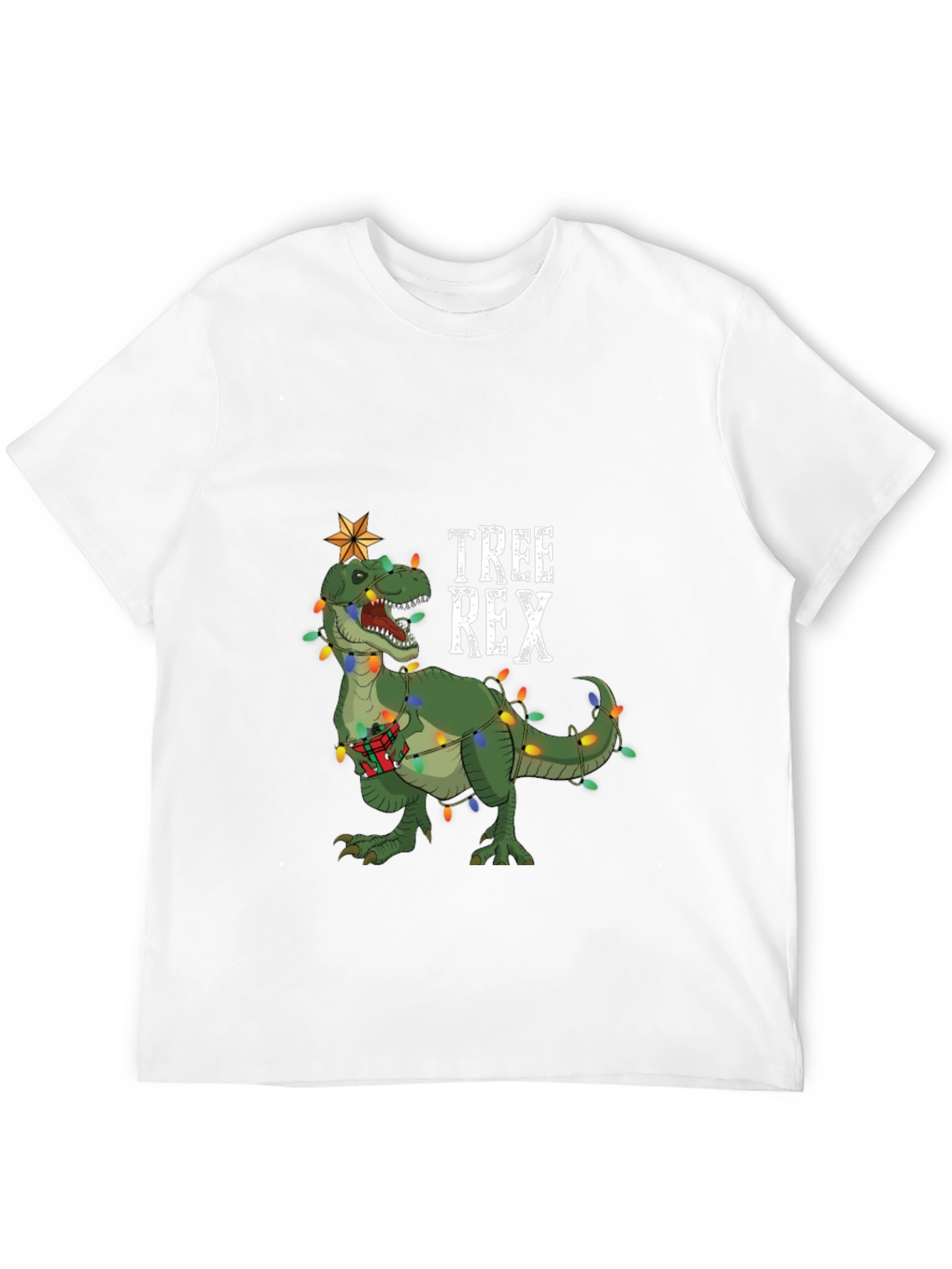 Tree Rex Christmas T-Shirt Dinosaur Holiday Tee