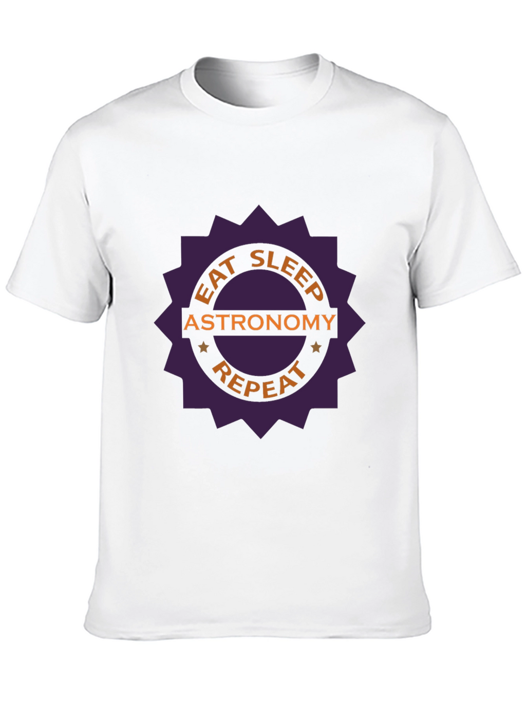 Eat Sleep Astronomy Repeat Graphic Tee