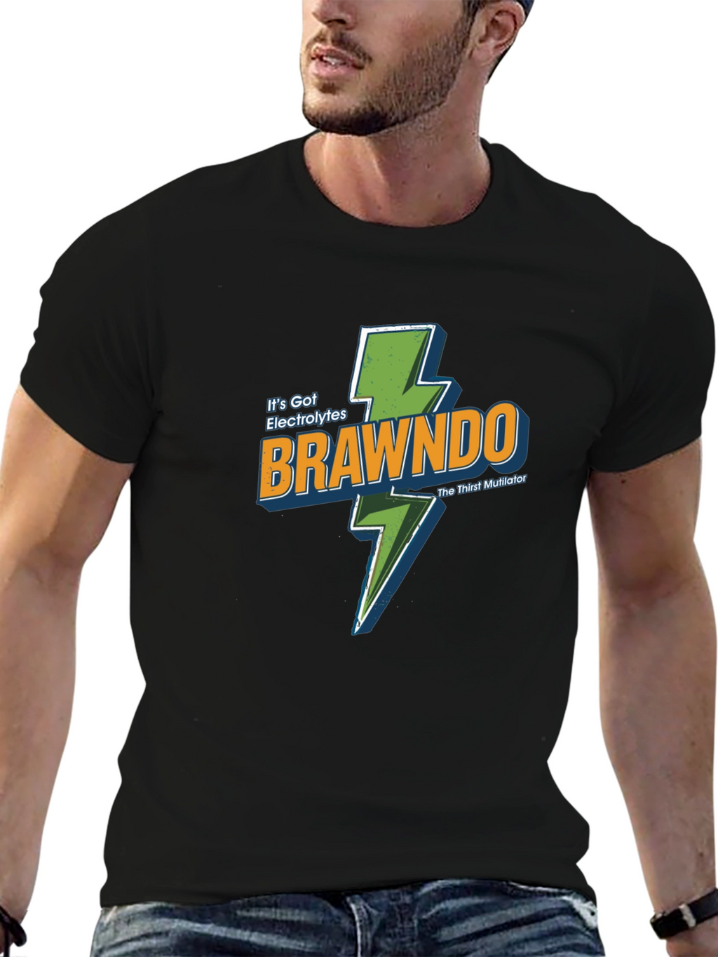 Brawndo Electrolytes T-Shirt - The Thirst Mutilator!