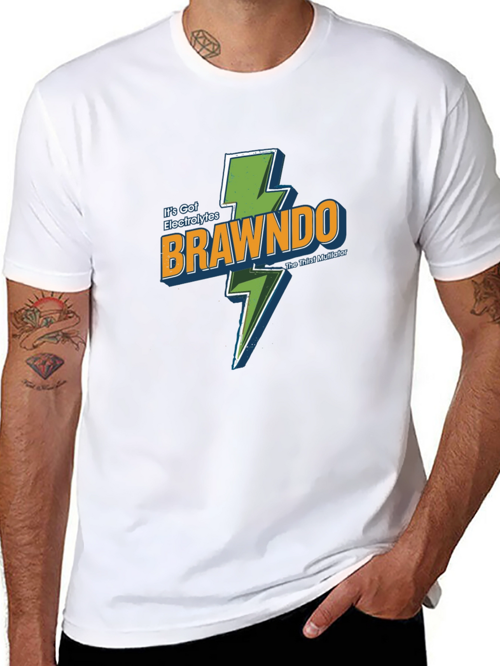 Brawndo Electrolytes T-Shirt - The Thirst Mutilator!