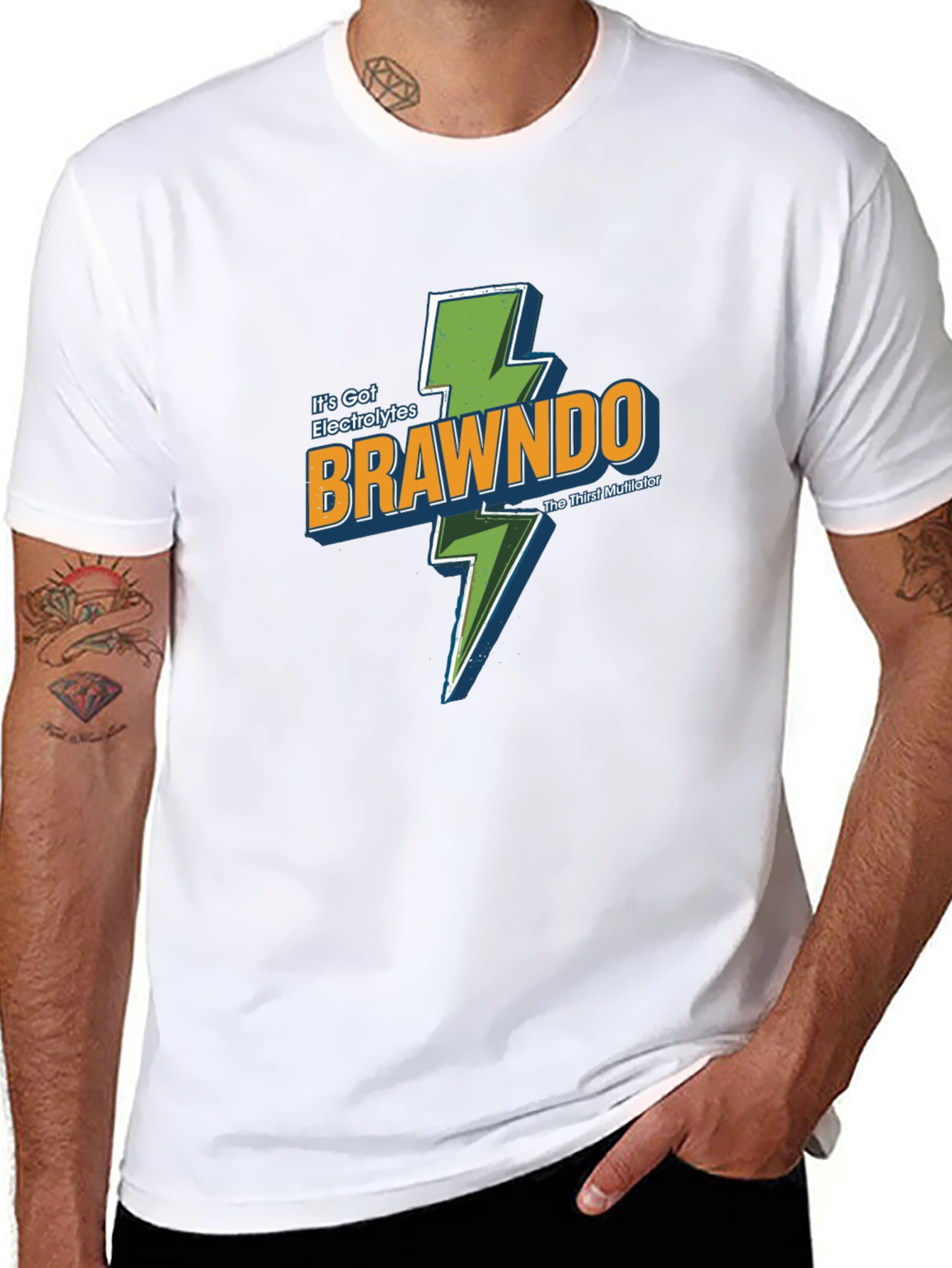 Brawndo Electrolytes T-Shirt - The Thirst Mutilator!